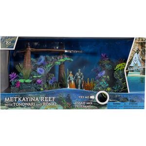 McFarlane Toy Avatar The Way of Water Metkayina Reef Playset w/ Tonowari & Ronal
